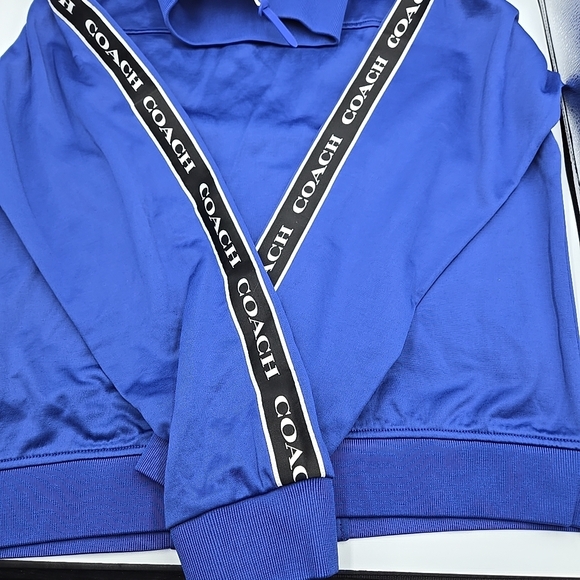 Coach Blue Track Jacket - Picture 6 of 10